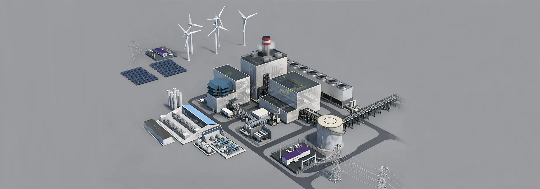 Energy systems layout